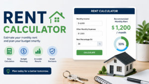 Read more about the article RENT CALCULATOR: HOW TO FIND AFFORDABLE RENT BASED ON YOUR INCOME