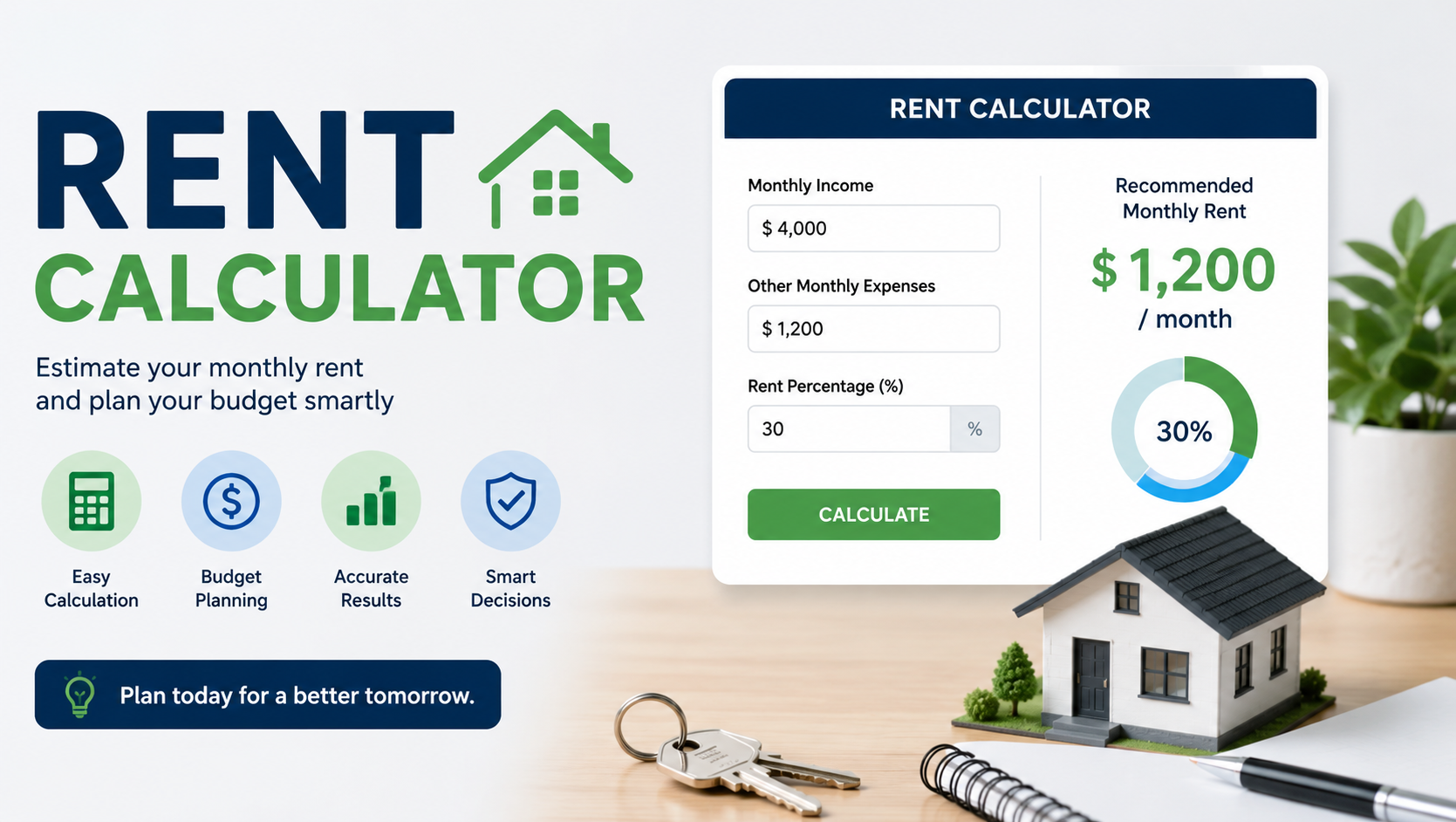 RENT CALCULATOR: HOW TO FIND AFFORDABLE RENT BASED ON YOUR INCOME