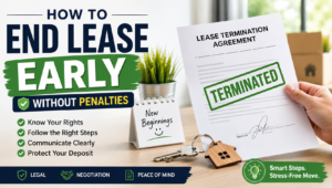 Read more about the article How to End a Lease Early Without Penalties(End Lease Early)