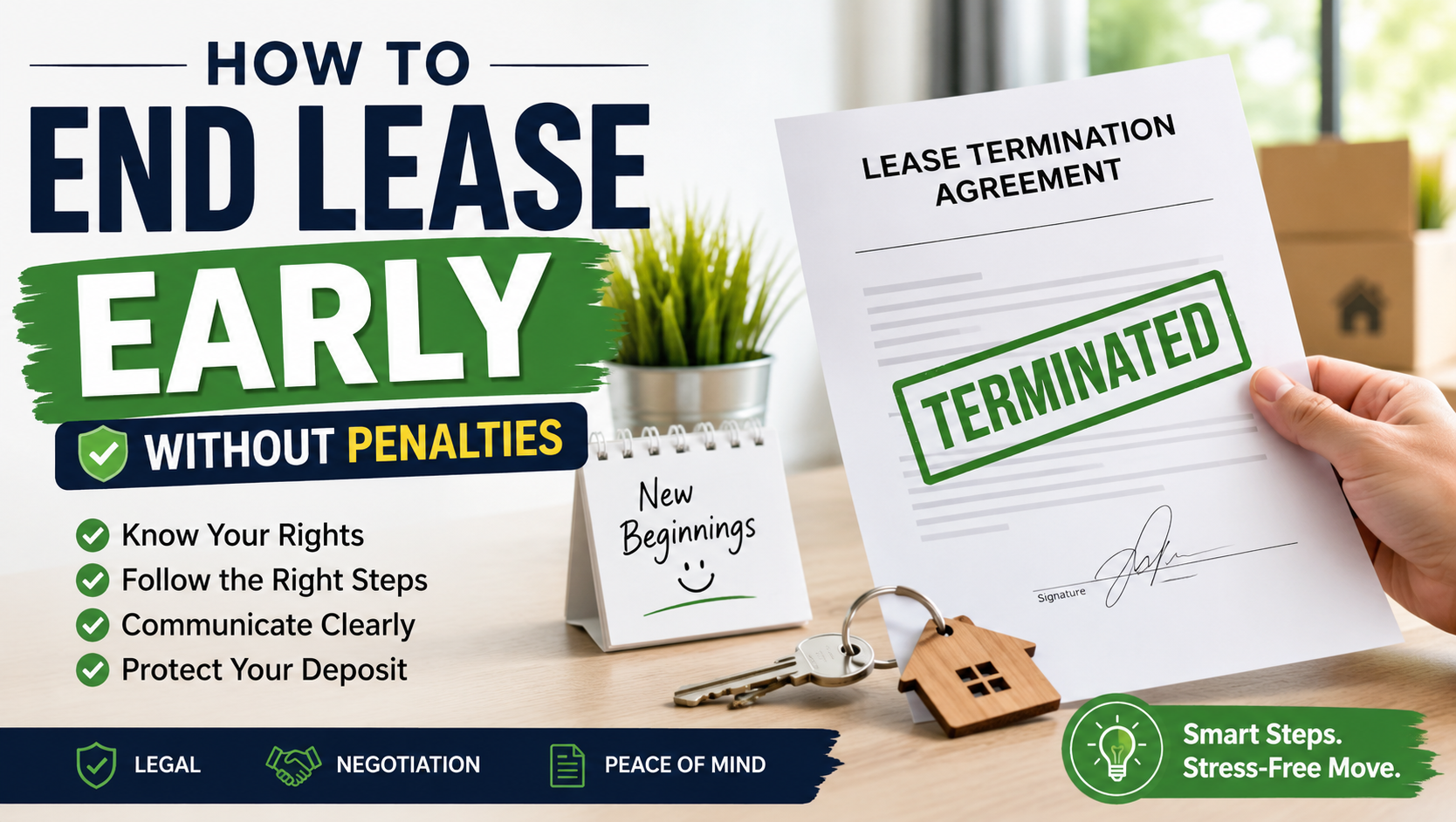 Read more about the article How to End a Lease Early Without Penalties(End Lease Early)