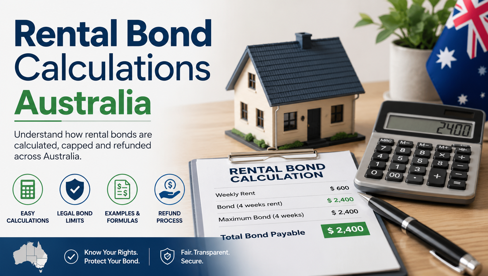 Read more about the article Understanding Rental Bond Calculations in Australia