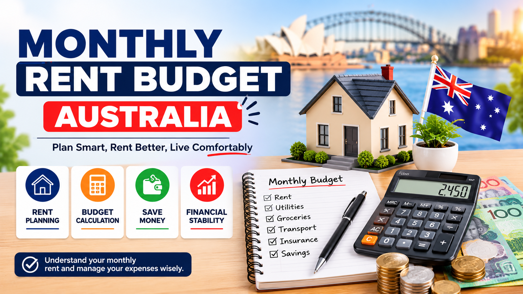 Read more about the article Monthly Rent Budgeting Tips for Australian Families(Monthly Rent Budget Australia)